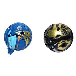 Bakugan Hydorous B500 & Trox x Nobilios B200 Action Figures Pre-owned